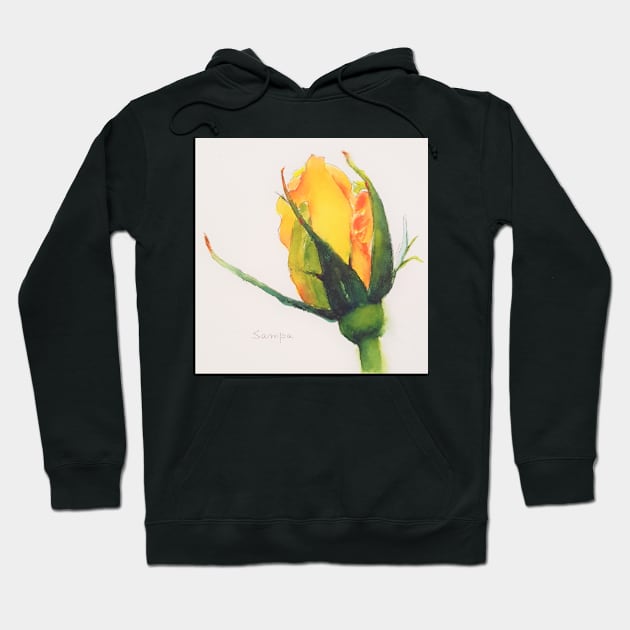 Rosebud Hoodie by sampabhakta